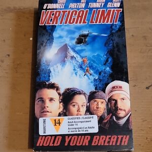 Vertical Limit Movie VHS